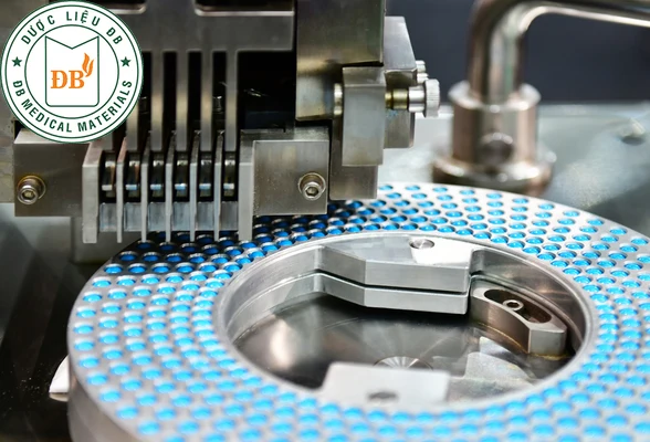 Giao diện nhà máy đạt chứng nhận GMP tiêu chuẩn quốc tế