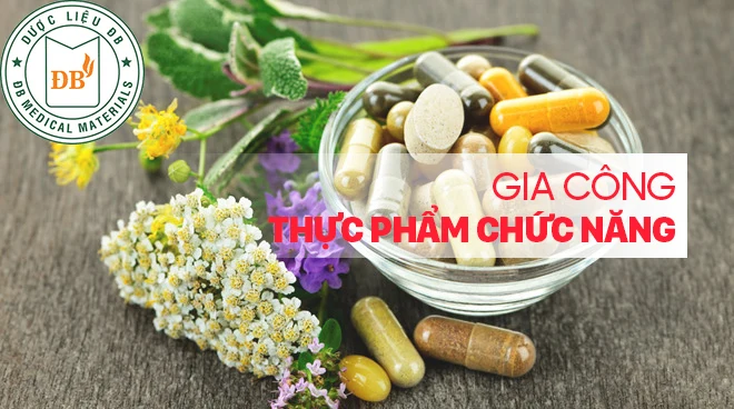 Hình ảnh ứng dụng sản phẩm tpcn gia công trên thị trường.